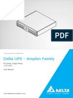 Delta UPS User Manual RT Series 1-3K