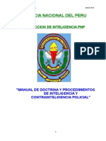 Manual Doctrina Procedimientos de Inteligencia 2006