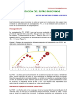 Sincronización de Estro Bovino