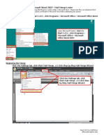 Office Mail Merge Letter