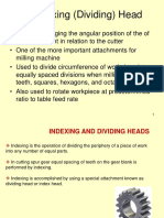 Indexing in Milling