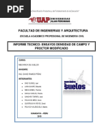 Informe Técnico Proctor Modificado