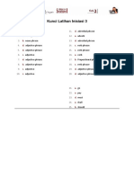 Kunci Latihan Inisiasi 3: A. B. B. D. D. C. D. B. C. C. D. A. D. C. C. A. B. C. D. D