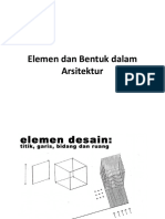 Elemen Dan Bentuk Dalam Arsitektur