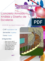 Análisis y Diseño de Escalera