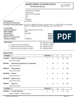 Curriculo Do Curso - Engenharia Da Computação - UFES