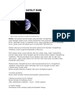 Bulan Sebagai Satelit Bumi