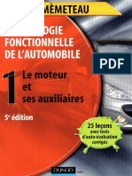 1-Technologie Fonctionnelle de L'automobile-Le Moteur Et Ses Auxiliaires PDF