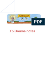 ACCA F5 Course Notes PDF