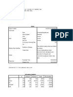 Descriptives: Descriptives Variables GC Zscore FG Tenure Kap /statistics Mean Stddev Min Max