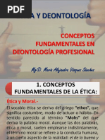 Tema 1 - Conceptos Fundamentales en Deontología Profesional