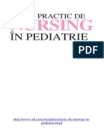 Ghid Practic de Nursing in Pediatrie PDF