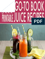 Just Juice Printable Juice Recipes