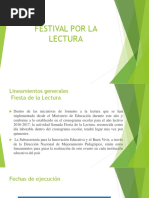 Presentación Fiesta de La Lectura