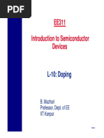 EE311 - 15 - L10 - Doping