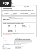 Transfer of Distributor Form October 2016 PDF