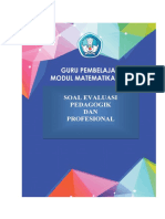 Soal Evaluasi Modul Guru Pembelajar