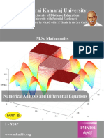 Numerical Analysis and Differential Equations - Part B PDF