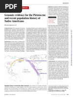 Raghavan - Science 2015 - Genomic Evidence For The Pleistocene and Recent Population History of Native Americans