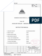 Auxiliary Boiler Aalborg MISSION OM 25 Instruction Manual