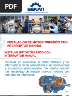 Instalacion de Motor Trifasico