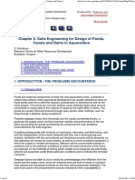 Chapter 5. Soils Engineering For Design of Ponds, Canals and Dams in Aquaculture