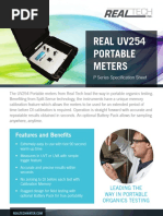 Real UV254 Portable Meter