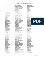 Pmaee Passers 2017