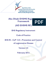 CoP - 12.0 - Prevention and Control of Legionnaires Disease