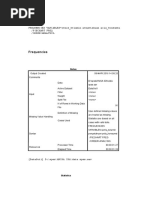 Frequencies: FREQUENCIES VARIABLES Jenis - Kelamin Pengetahuan Pola - Konsumsi /piechart Freq /order Analysis