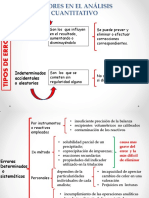 Errores en El Análisis Cuantitativo