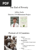 The End of Poverty: Jeffrey Sachs Director, UN Millennium Project