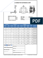 Bellows Connector Expansion Joint