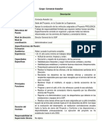 Perfil Conserje Aseador