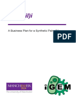 Manchester IGEM Business Plan 2013