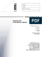 Technical Users Guide: Float Free 406 S-VDR Memory Capsule