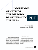 Algoritmos Genéticos y Método de Generación y Prueba