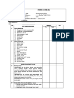 Daftar Tilik Pemasangan Infus