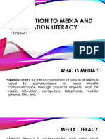 Chapter 1-Intoduction To Media and Information Literacy