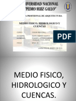 Aspecto Fisico, Hidrologico y Cuencas