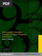 Elementary Number Theory in Nine Chapters PDF