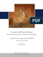 Rocconi Ed, La Musica Nel'impero Romano PDF