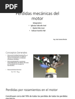 Perdidas Mecánicas Del Motor