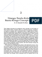 Ntangu Tandu Kolo The Bantu Kongo Concept of Time PDF