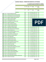 Classificação Definitiva Geral