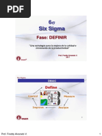 S-Fase Definir Six Sigma