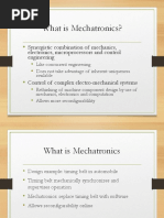 What Is Mechatronics?: Synergistic Combination of Mechanics, Electronics, Microprocessors and Control Engineering