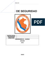 Modelo Plan de Seguridad