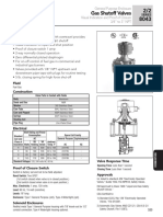 Asco Series 043 Gas Shutoff Catalog