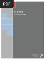 Trainee Tutorial